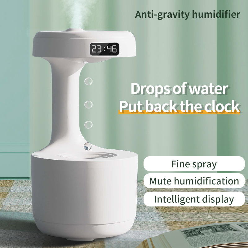Anti-Gravity Water Drop Aroma Diffuser & Air Humidifier