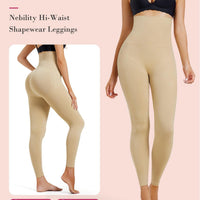 High Waist Cropped Leggings with Tummy Control