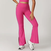 Outer Wear High Waist Wide Leg Hip Raise Yoga Pants