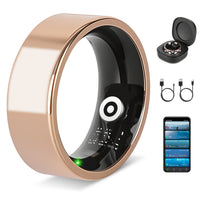 Smart Fitness Ring with Sleep, Stress and Heart Rate Tracking