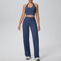 Women's Two-Piece Sports Running Fitness Outfit Set