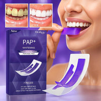 Purple Teeth Whitening Strips Dry