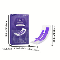 Purple Teeth Whitening Strips Dry