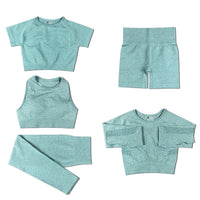 Women's Yoga Suit Sports Five-piece Set