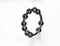 Anxiety Relief Spinner Ring with Meditation Beads
