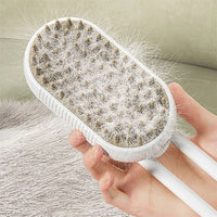 Cat Steam Brush Pet Hair Removal Comb