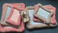 Pet Cooling Pad Bed For Dogs Cats Puppy Kitten Cool Mat Pet Blanket Ice Silk Material Soft For Summer Sleeping  Blue Breathable