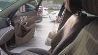 Linen Car Safety Seat Front Dog Bed