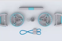 14 Kinds of Multifunctional Abdominal Muscle Wheel Combination Home Gym Equipment ABS Fitness Equipment Exercise