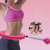 Fitness Ring Adjustable Sport Hoops Abdominal Thin Waist Exercise Detachable Massage Fitness Hoops Gym Home Training Weight Loss